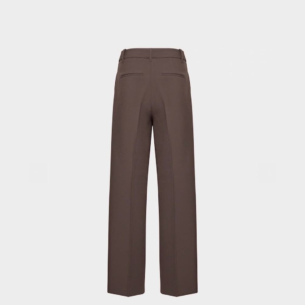 NWT Aritzia The Effortless Pants Size 0 (estimated) in Rich Mocha Brown - Picture 7 of 15